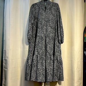 Cheetah printed dress